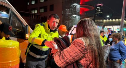 Activan Operativo Carrusel por bajas temperaturas en el centro de Monterrey