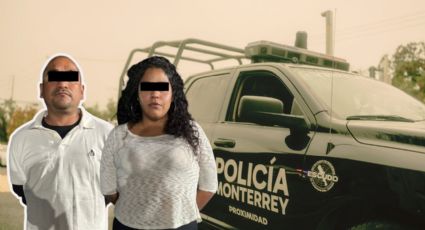 Detienen a pareja con presunta droga tras riña en el centro de Monterrey