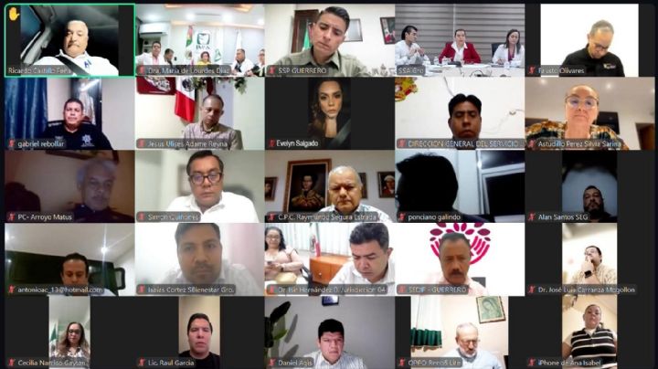 Evelyn Salgado encabeza reunión virtual para reforzar la atención y contención del sarampión en Guerrero