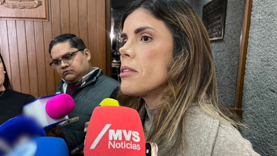 Claudia Caballero, diputada del PAN y Presidenta de la Comisión de Legislación del Congreso Local.