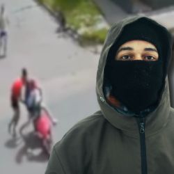 ¡Karma instantáneo! Ladrones en moto caen y casi son ‘linchados’ al intentar huir