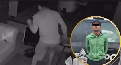 VIDEO | Cae presunto ladrón de computadoras en Mitras Sur; le hallan marihuana