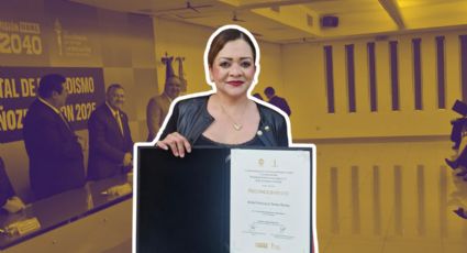 Reconocen la trayectoria periodística de reportera de MVS Noticias