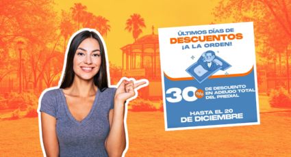 Gobierno de Juárez invita a aprovechar descuento de hasta 30% en predial antes del 20 de diciembre