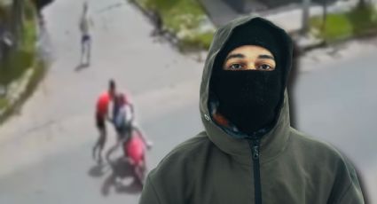 ¡Karma instantáneo! Ladrones en moto caen y casi son ‘linchados’ al intentar huir