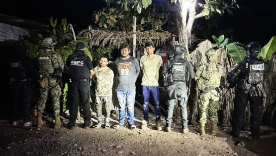 Detienen a tres extorsionadores en Michoacán