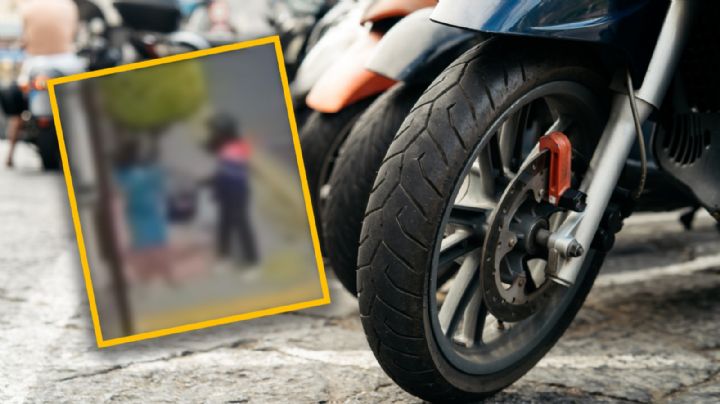 VIDEO | Motociclistas asaltan a mujer a punta de pistola en fraccionamiento Las Américas en Ecatepec