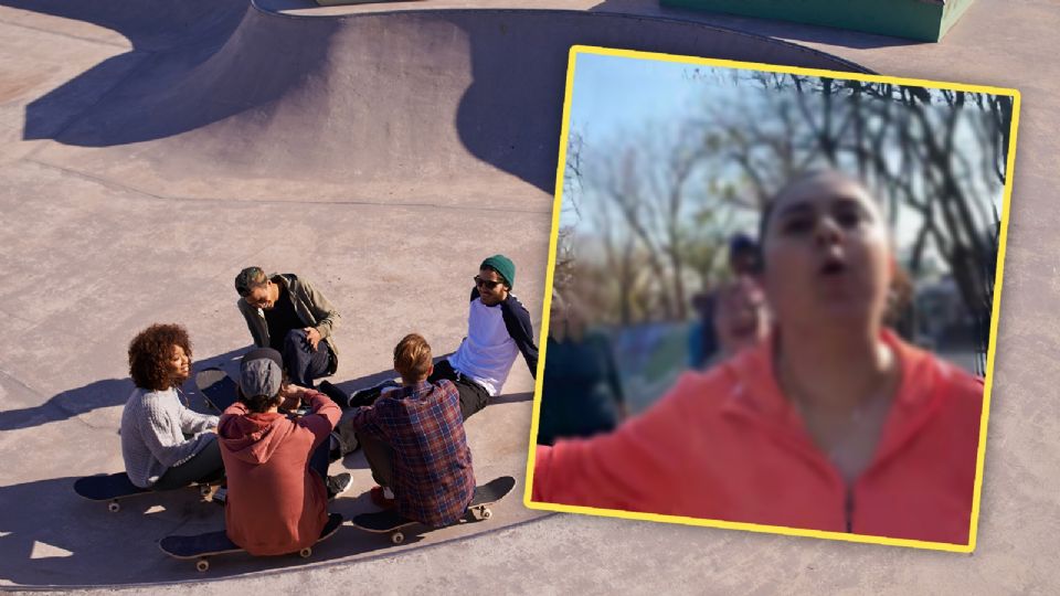 La mujer bautizada como Lady Zumba se volvió viral tras agredir a jóvenes en un skatepark de la CDMX