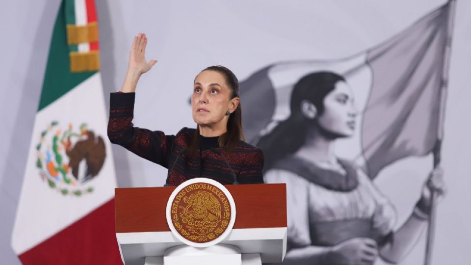 Claudia Sheinbaum, presidenta de México.