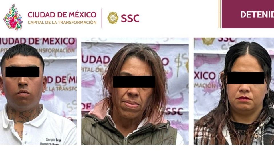 Desmantelan célula de 'Los Negros' en el paradero de la GAM