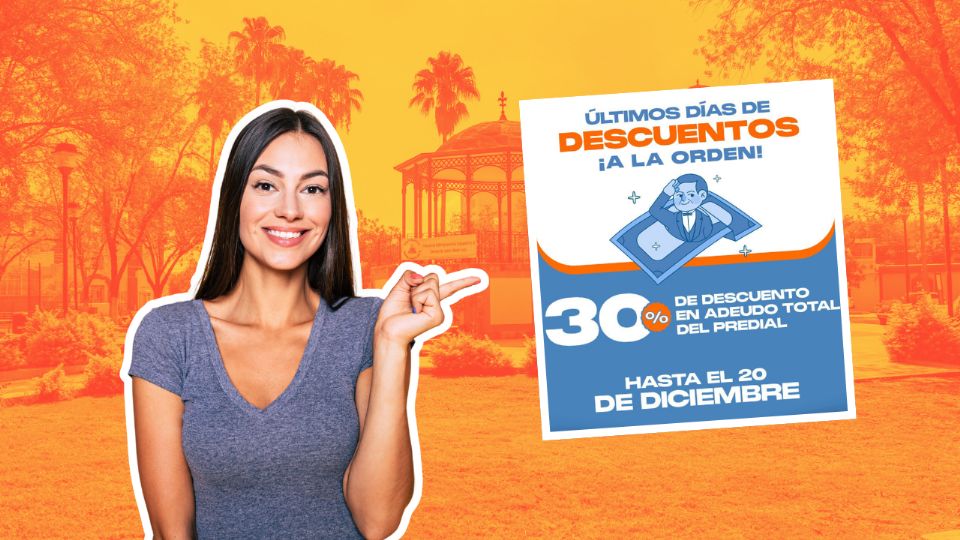 Ciudadanos de Juárez podrán aprovechar el descuento de hasta 30% en el pago del impuesto predial en módulos municipales y en línea.