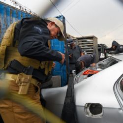 Operativo Cazador II: Aseguran tonelada y media de autopartes en CDMX