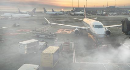 Niebla provoca suspensión y retrasos de vuelos del Aeropuerto Internacional de Monterrey