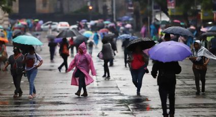 Radar detecta zona de lluvias en CDMX