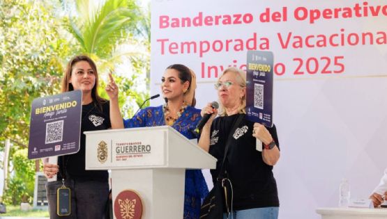Evelyn Salgado da banderazo al Operativo Vacacional Invierno 2025 en Guerrero
