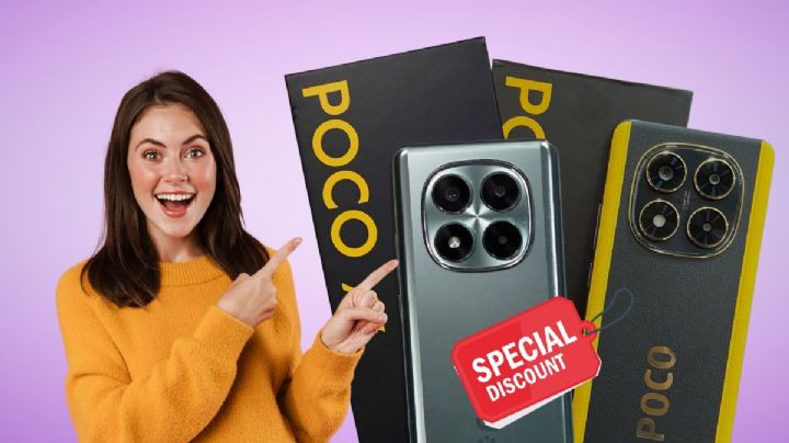 Poco X7 de Xiaomi tiene descuento en su tienda en línea esta temporada navideña