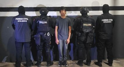 Fuerza Civil asegura a menor relacionado con ataque a balazos en San Ángel Sur