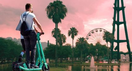 Este es el reglamento para el uso de scooters eléctricos en el Parque Fundidora de Monterrey