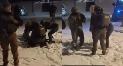VIDEO | Agentes de ICE someten a mujer en Minneapolis tras cuestionar operativo