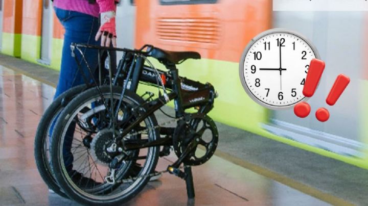 Metro CDMX: este será el horario para entrar con bicicleta el 20 de diciembre