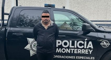 Detienen a hombre armado con 17 cartuchos y 53 dosis de droga en la colonia Industrial de Monterrey