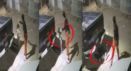 VIDEO | Exhiben a madre golpeando a su hija de 4 años en calles de Guadalupe