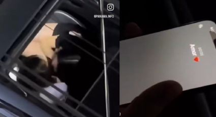 VIDEO | ¡Con las manos en la masa! Hombre graba a su esposa con el amante afuera de su propia casa