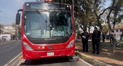 Muere ciclista arrollado por el Metrobús sobre Eduardo Molina