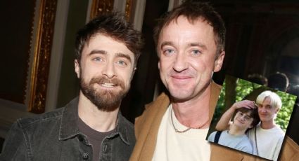 Tom Felton sorprende a Daniel Radcliffe en Nueva York: Fotos del reencuentro