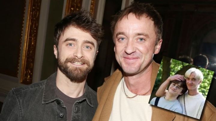 Tom Felton sorprende a Daniel Radcliffe en Nueva York: Fotos del reencuentro