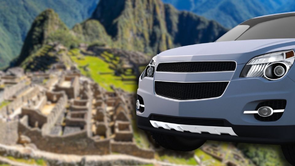 El auto, que vuelca por pendiente y termina en zona arqueológica en Perú, dañó una estructura prehispánica en la segunda plataforma de Q'echumuyu.