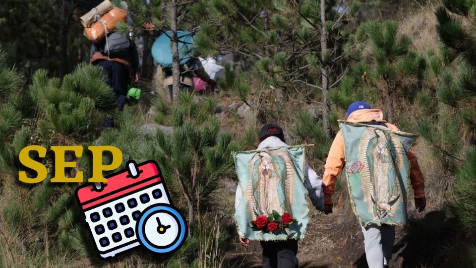 Antes de irte de 'puente', checa si el 12 de diciembre habrá suspensión de clases por el Día de la Virgen de Guadalupe.