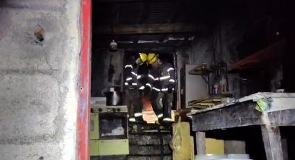 Controlan incendio en casa habitación en la Nueva Modelo de Monterrey