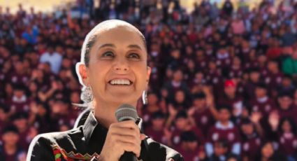 Claudia Sheinbaum entrega becas Benito Juárez y supervisa nuevo CBTIS en El Marqués, Querétaro