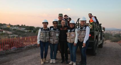 Tren México–Querétaro alcanza ocho por ciento de avance, informa Sheinbaum