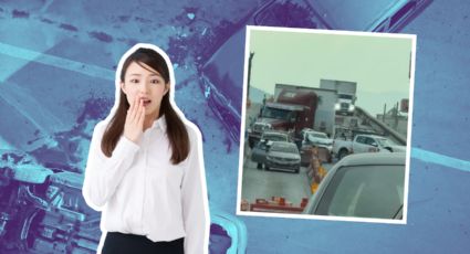 Choque entre tráiler y cuatro vehículos colapsa de nuevo la avenida Miguel Alemán