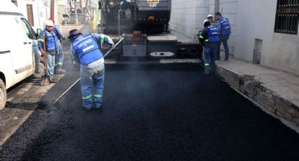 San Nicolás aprovecha vacaciones para rehabilitar 120 mil metro cuadrados de pavimento