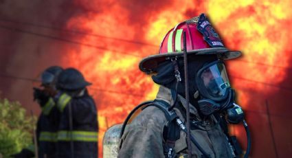 Fuerte incendio se registra en fraccionamiento de Tultepec, Edomex | VIDEO