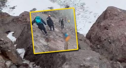 VIDEO | Rescatan cuerpo de Roberto Montoya en el Iztaccíhuatl, alpinista que murió tras caer 200 metros