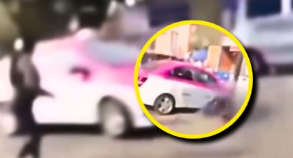 VIDEO | Taxista arrolla a vecinos de la colonia Moctezuma tras pelea por un 'diablito' eléctrico
