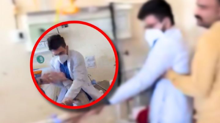 VIDEO | Médicos golpean brutalmente a un paciente en India