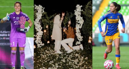 ¡Se nos casan! Alison González delantera de Tigres anuncia su compromiso con Cecilia Santiago