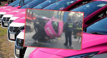 Así fueron los últimos minutos de vida del taxista antes de volcarse sobre San Antonio Abad, CDMX