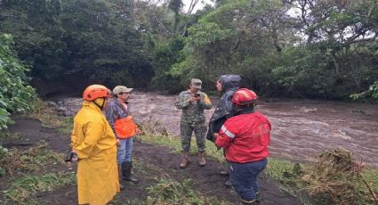 Fuertes lluvias en Veracruz cobran una vida, reportan autoridades