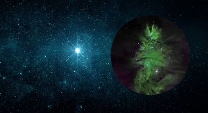 A 2,500 años luz: La impresionante imagen del “árbol de Navidad” cósmico que impacta al mundo