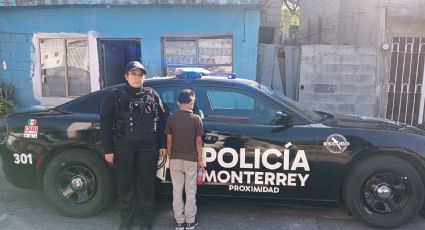 Policía de Monterrey localiza a dos menores extraviados durante operativo Regia Navidad Segura
