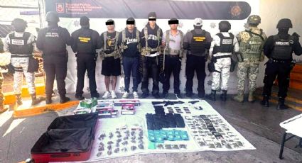 Detienen a 4 miembros de una célula criminal que entregaban juguetes bélicos a niños