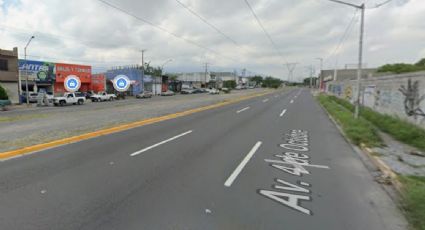 Motociclista presuntamente alcoholizado derrapa y resulta lesionado en Escobedo