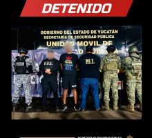 Detienen a prófugos de la justicia en Yucatán