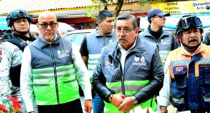 Coyoacán va contra la pirotecnia: operativo "barre" con cohetes en el Mercado Allende